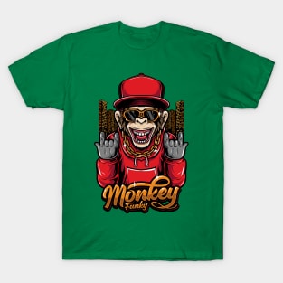 Funky monkey T-shirt T-Shirt